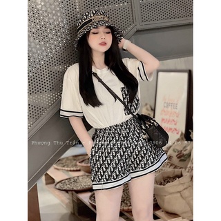 Sét bộ đùi quần sọc siêu xinh