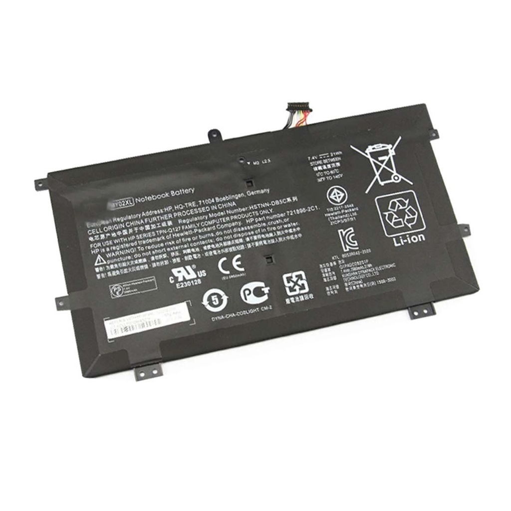 Pin laptop HP Slatebook X2, 10-H010NR, 10-H000SA, MY02XL, 721896-421, TPN-Q127, HSTNN