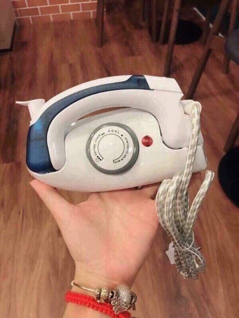 [FREESHIP] Bàn ủi hơi nước mini du lịch cầm tay tiện dụng TRAVEL IRON Tiết kiệm điện năng, an toàn khi sử dụng