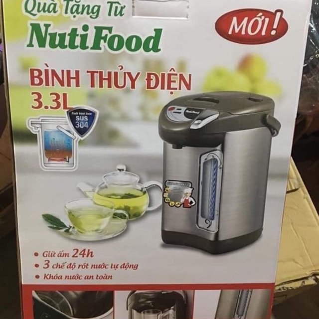 Bình thuỷ điện 3,3 lít
