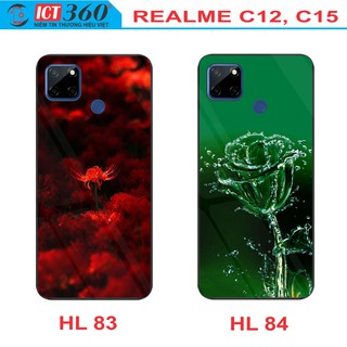 Ốp Lưng Kính Realme C12, Realme C15 - in Theo Yêu Cầu
