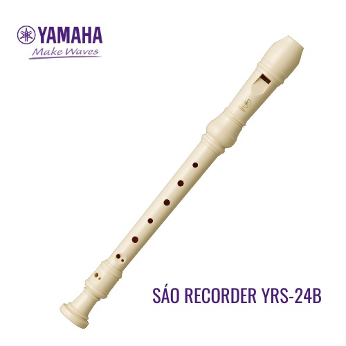 Sáo dọc Recorder Yamaha YRS-24B - Chất liệu ngà voi nhân tạo