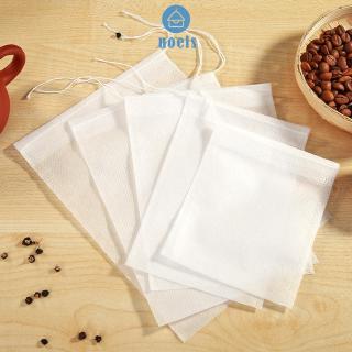 Bộ 50 túi dây rút đựng trà/gia vị/thảo dược bằng vải không dệt