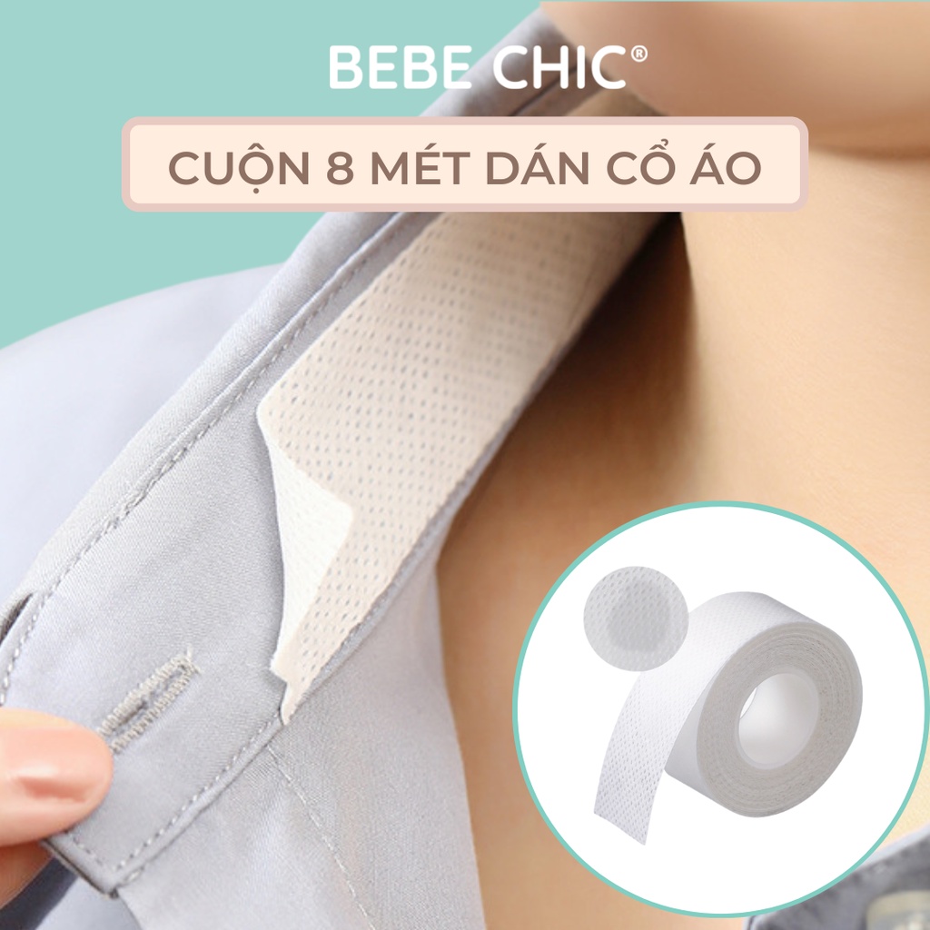 Cuộn 8 Mét Dán Cổ Áo Chống Thầm Mồ Hôi BEBECHIC