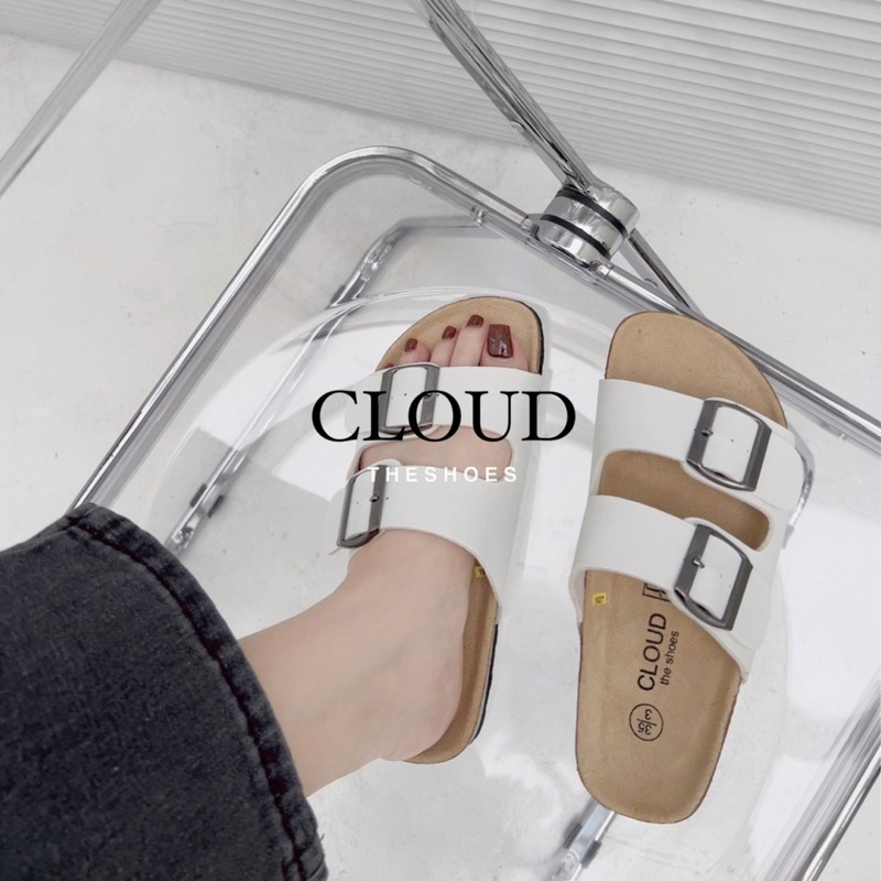 [Form bigsize] Dép Birken Đế Trấu - Cloudtheshoes