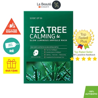 [Hàng Công Ty] Mặt Nạ Chiết Xuất Tràm Trà Làm Dịu Da, Giảm Mụn - Some By Mi Tea Tree Calming Sheet Mask