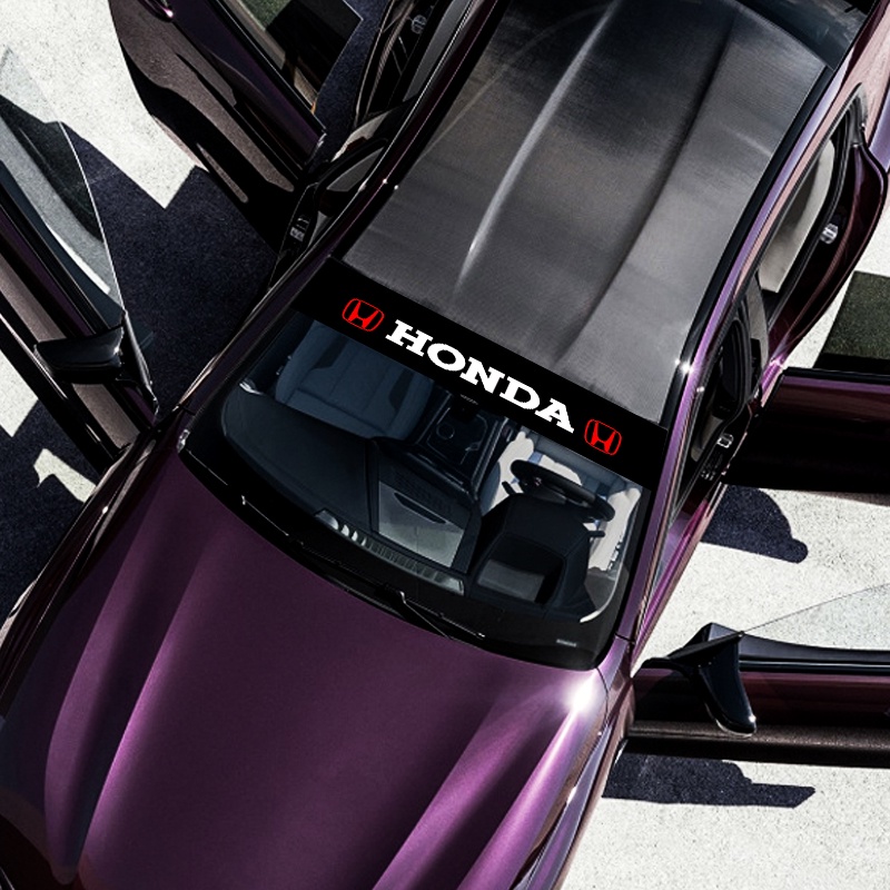 Đề Can Dán Kính Chắn Gió Trước Sau Chống Nước Cho Honda Civic Jazz City CRV Accord BRV HRV