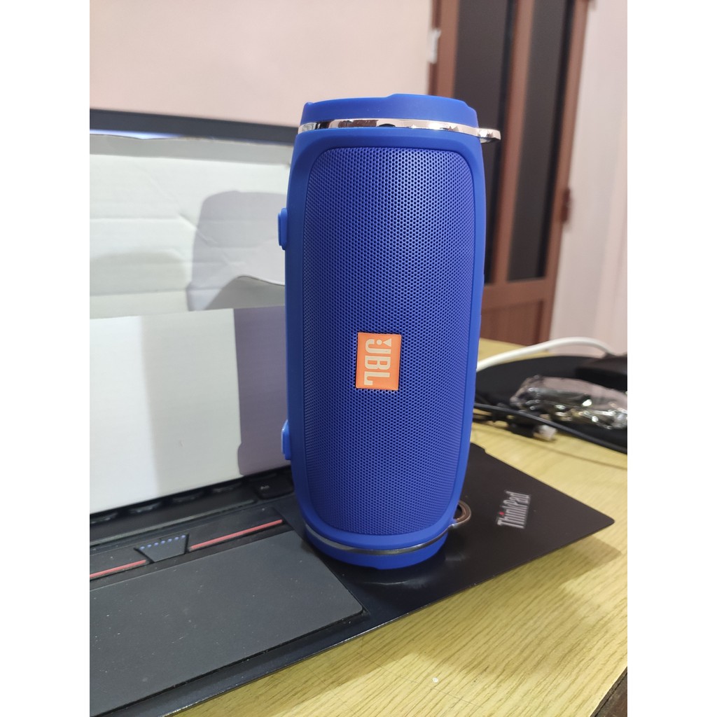 Loa Bluetooth JBL Charge 4+ Mini bass tốt khoẻ - có dây đeo Version 2021