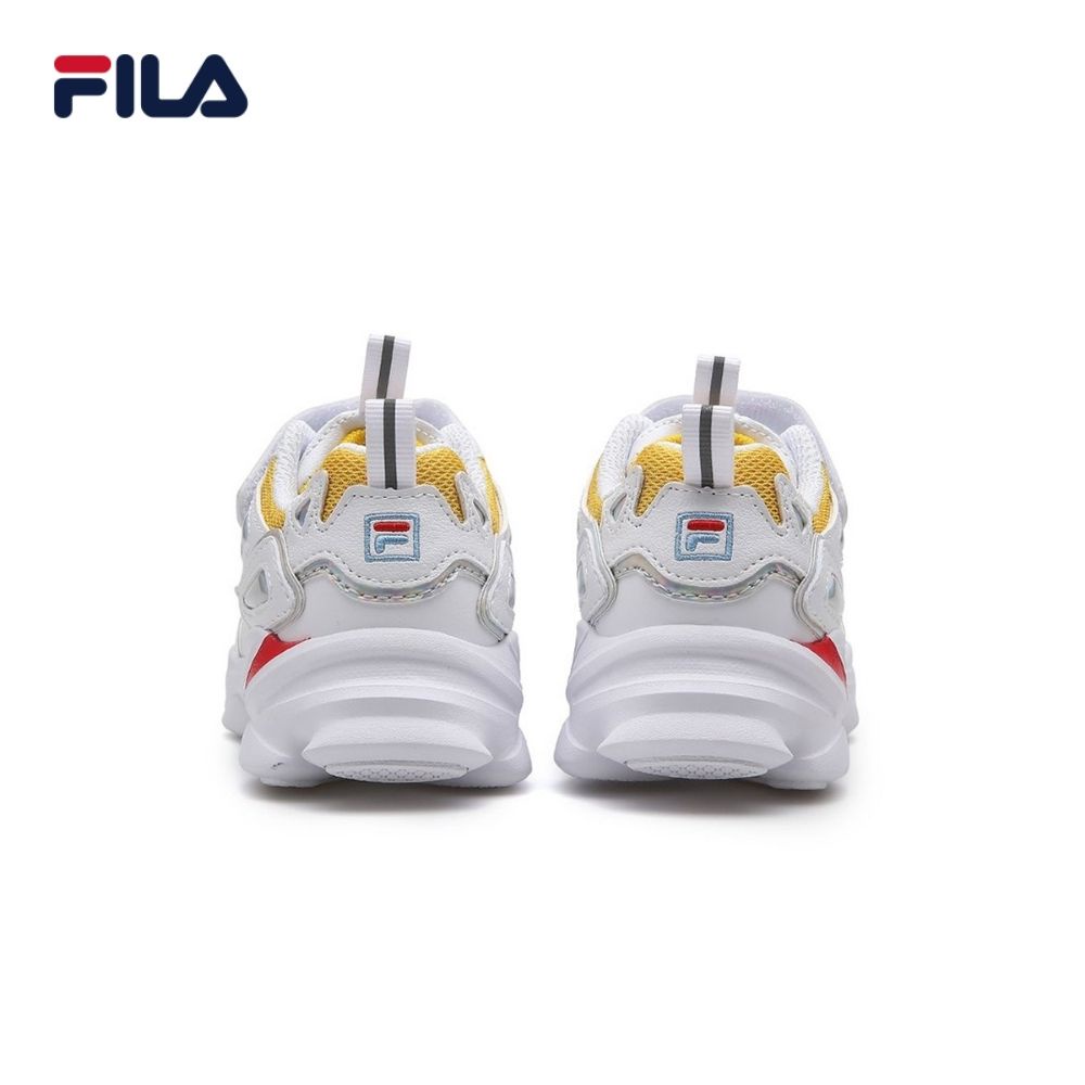 Giày sneaker có quai dán trẻ em Fila Skipper Metal KD - 3RM01737D-100