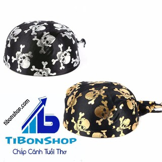 Trang Phục hóa Trang halloween-Mũ Cướp Biển Vàng Bạc 02