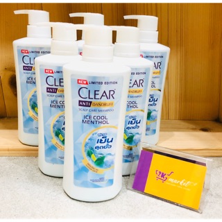 DẦU GỘI CLEAR  BẠC HÀ ( Phiên Bản limited )THÁI LAN 🇹🇭