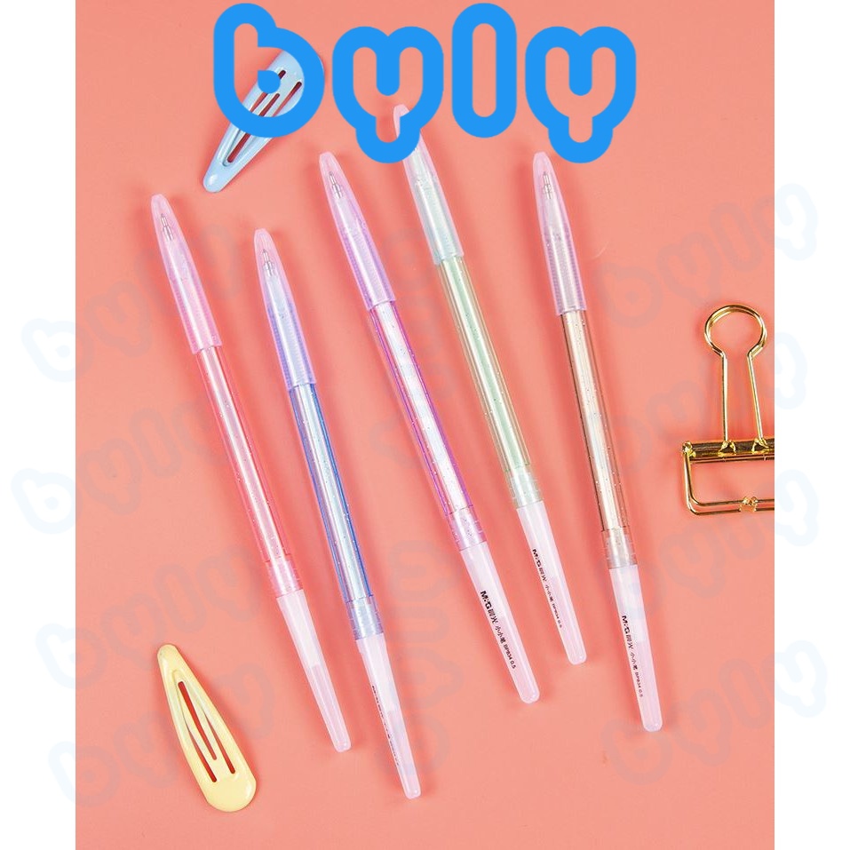 Bút bi mực xanh có hương thơm thân bút thiết kế xinh xắn M&G ABP12530 Little Pen ngòi 0.5mm - ByLy Store