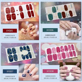 Nhãn dán trang trí móng tay hình mặt trăng kích thước đầy đủ sành điệu
