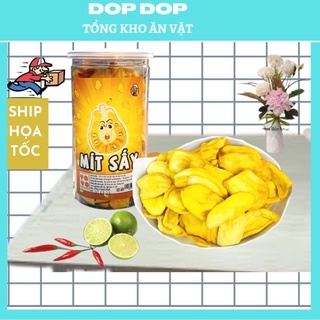 Mít thai sấy giòn 200g ,cực ngon ,đồ ăn vặt hoa quả khô DOP DOP thơm ngon đậm vị ,