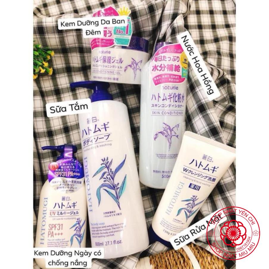 Nước hoa hồng ý dĩ Naturie Skin Conditioner