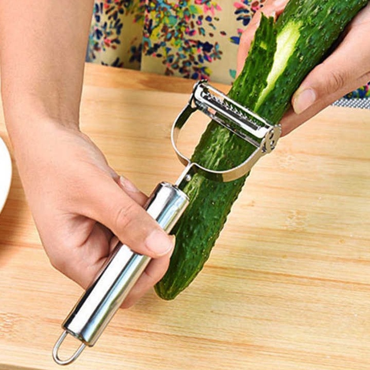 Nạo Hoa Quả Inox Loại 2 Lưỡi 2022