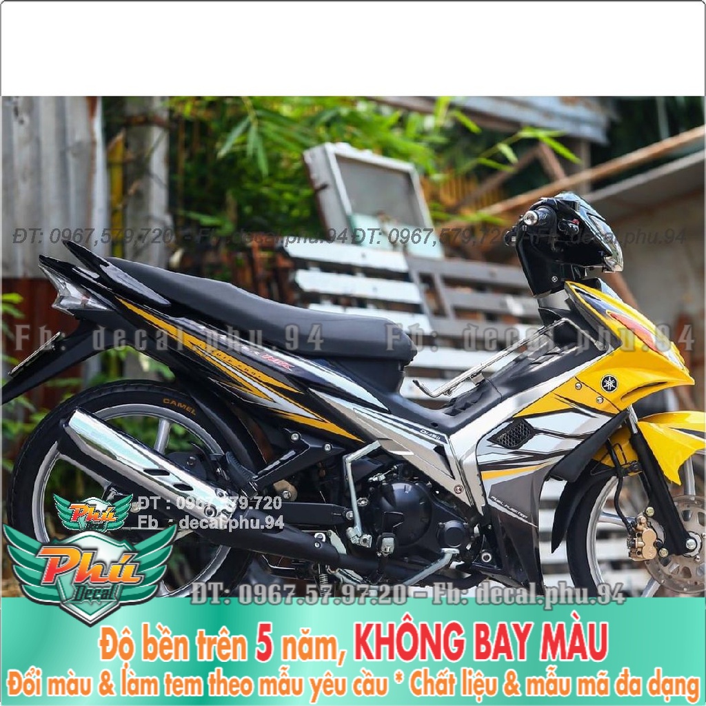 Tem Rời Ex 2006-2010 vàng đen (K) -1