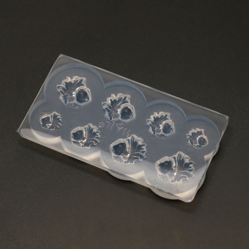 Khuôn làm đồ trang sức resin epoxy hình cá vàng mini DIY