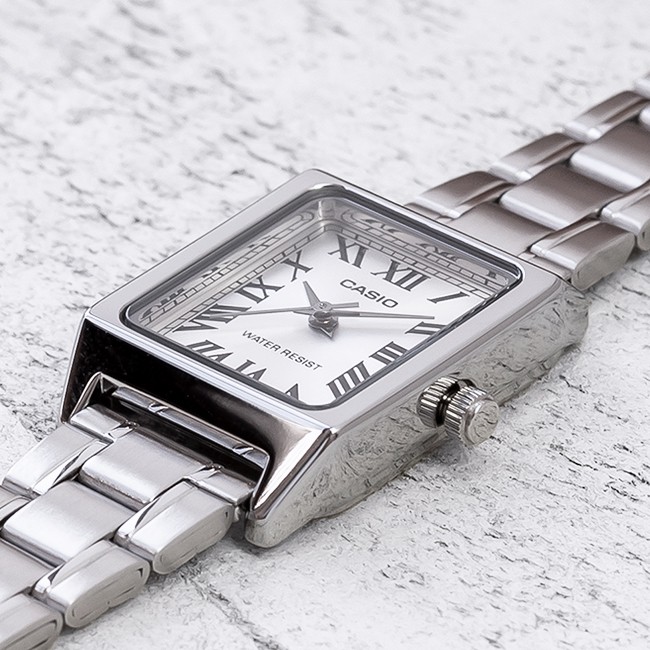 Đồng hồ nữ dây kim loại Casio chính hãng Anh Khuê LTP-V007D-7BUDF