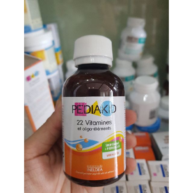 Pediakid tổng hợp 22 vitamin và khoáng chất Pháp