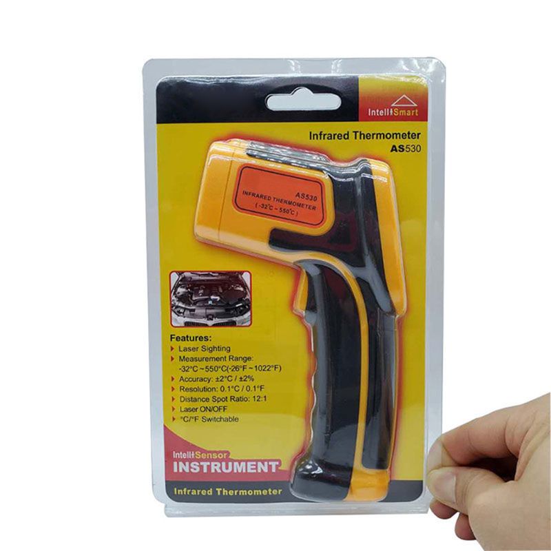 Nhiệt Kế Hồng Ngoại Kỹ Thuật Số IR Không Tiếp Xúc Cho Nhà Bếp Công Nghiệp