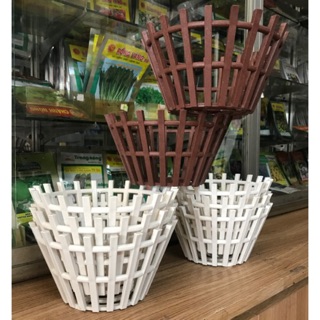 combo 5 Chậu giả rổ trồng lan - size 20cm