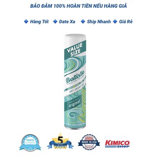 Dầu gội khô Batiste Dry Shampoo 300ml