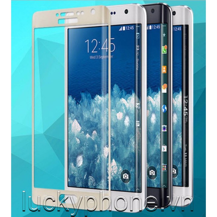 Dán kính cường lực 4D màu full toàn bộ màn hình cho Galaxy Note Edge
