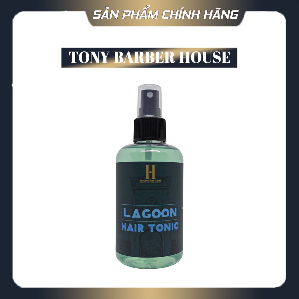 Xịt tạo phồng tóc Saigon Hustlers Lagoon Hair Tonic 200ml