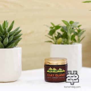 Sáp vuốt tóc nam Dandy Clay Island 57g Made in Việt Nam