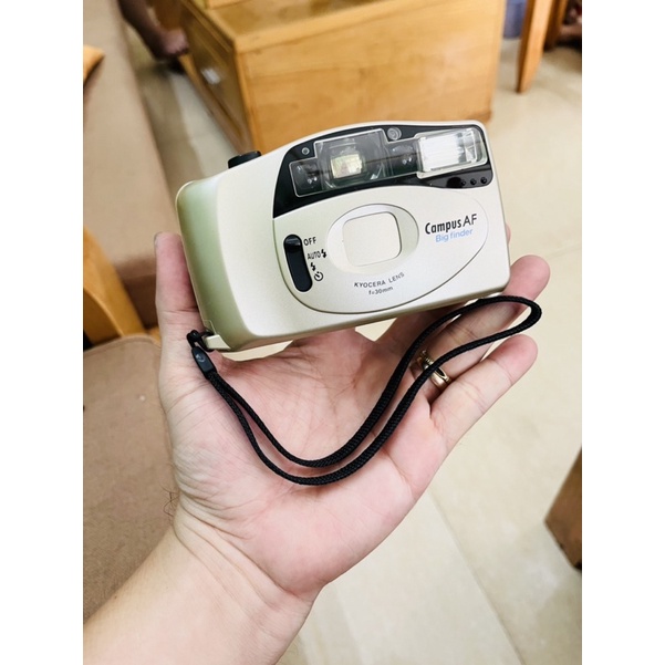 Máy ảnh film PNS Kyocera CAMPUS AF BIG FINDER Lens Kyocera 30mm