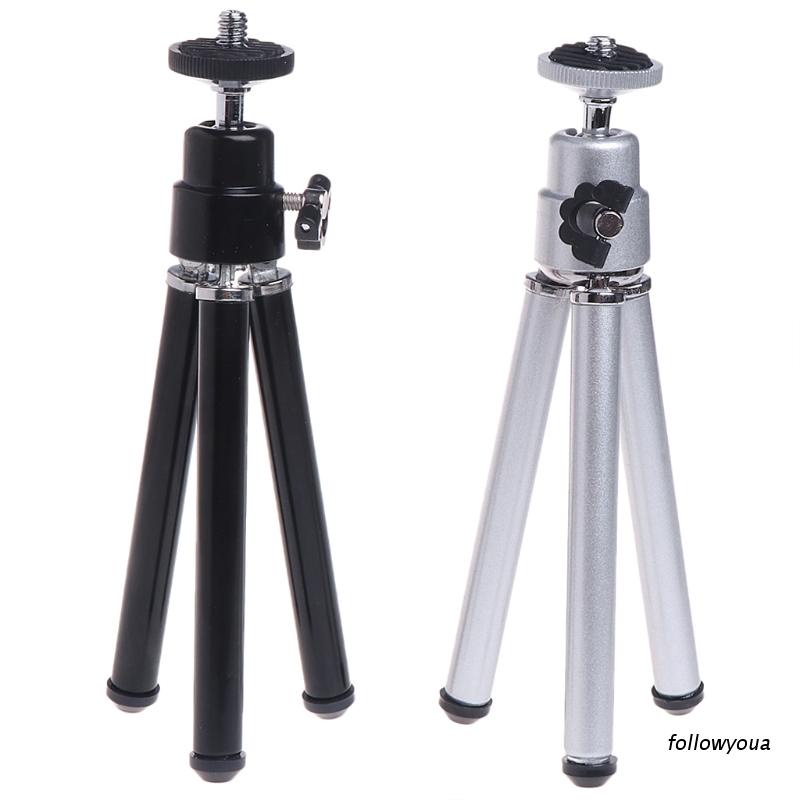 Giá đỡ ba chân mini bằng nhôm laser siêu nhỏ cho vít máy ảnh 1/4