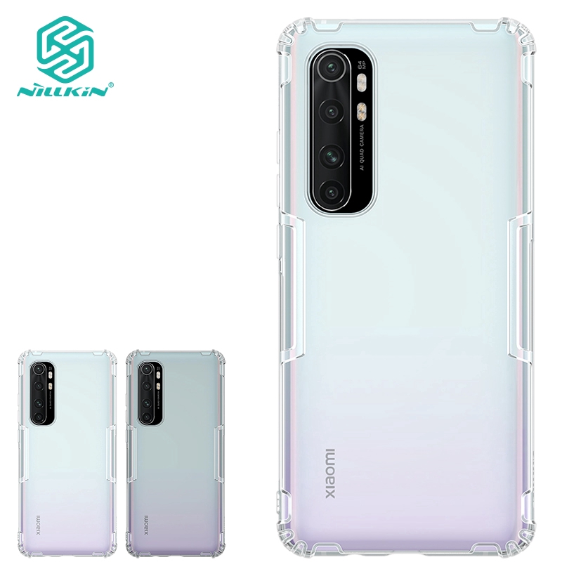 Ốp Điện Thoại NILLKIN Cho Xiaomi Mi Note 10 Lite Chất Liệu TPU Tự Nhiên Siêu Mỏng