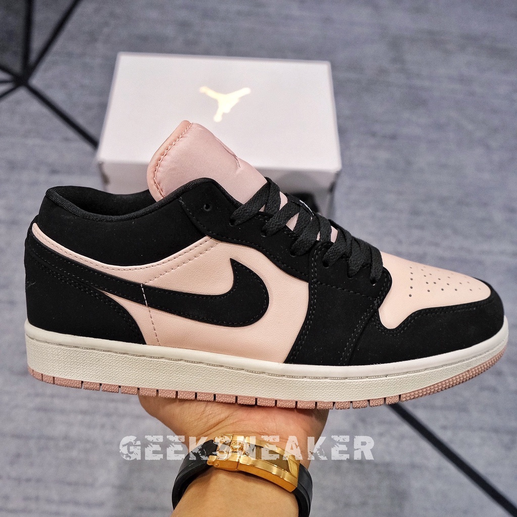 [GeekSneaker] Giày Sneaker Jordan 1 Low Guava - Cổ Thấp