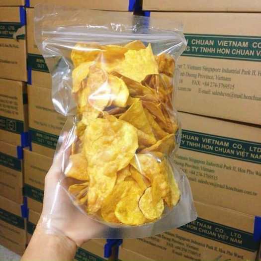 Khoai lang sấy mật ong 1kg giòn tan, thơm, khoai sấy hương vị ngọt ngào - Ăn vặt nhà Cốm