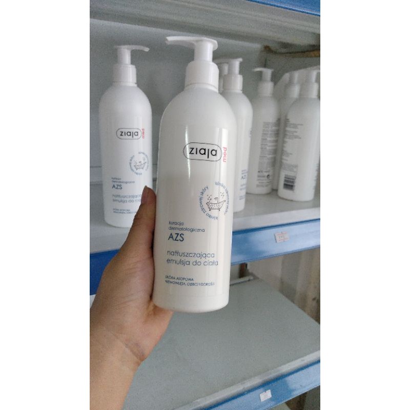 Nhũ Tương Dưỡng Ẩm Toàn Thân Ziaja Med Atopy AZS 400ml