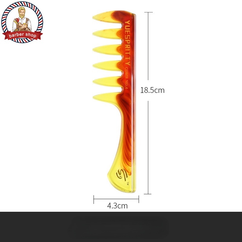 Bộ 5 Lược Chải Tóc Chuyên Nghiệp Cho Thợ Cắt Tóc