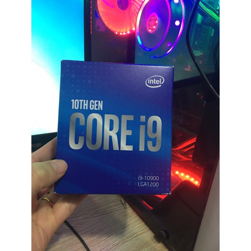 CPU Intel Core i9-10900 (2.8GHz turbo up to 5.2GHz, 10 nhân 20 luồng, 20MB Cache, 65W) - Socket Intel LGA 1200