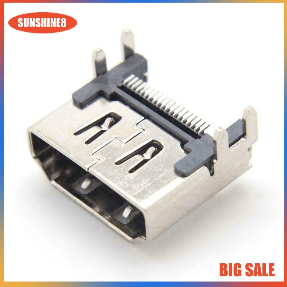 【SUN】For Sony PlayStation &amp; Slim Display HDMI-compatible Socket Jack Connector