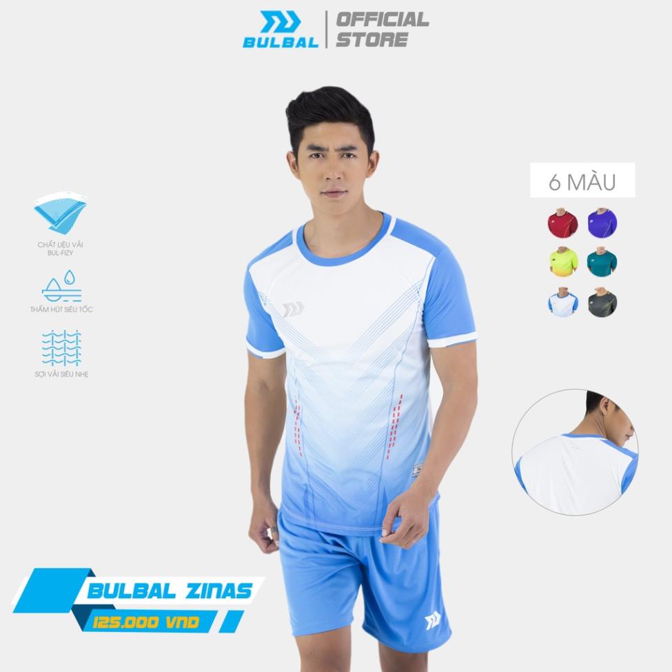 Bộ Quần Áo Bóng Đá Bulbal Zinas Cao Cấp, Chất Vải Thun Mát Lạnh, Kiểu Dáng Mạnh Mẽ