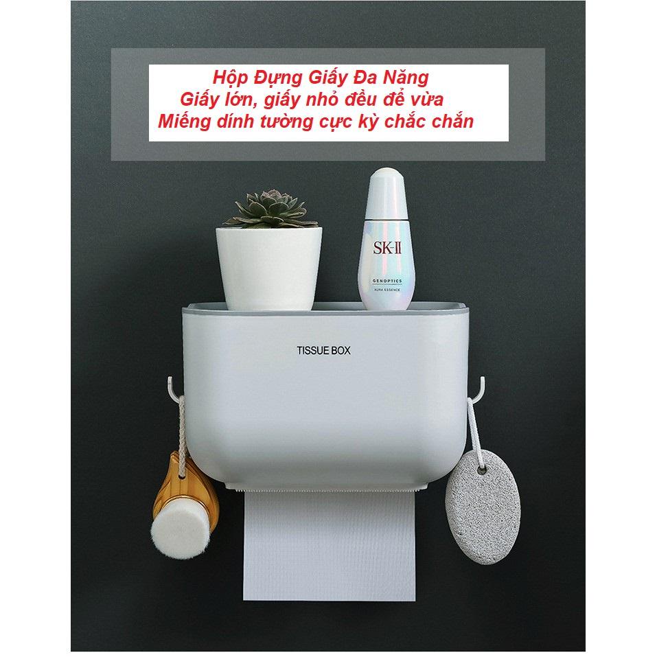 Hộp Đựng Giấy Dán Tường, vệ sinh, Đa Năng, Rút Đáy Treo Tường