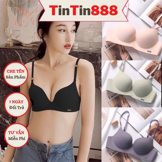 Áo ngực nữ su pháp size lớn 38 không gọng mềm mại giúp nâng ngực, Áo lót trong size lớn -TinTin