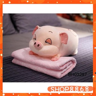 Set gối mền heo - shop8868