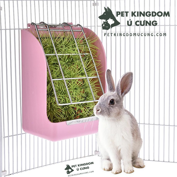 Máng kẹp cỏ khô cho thỏ - guinea pig