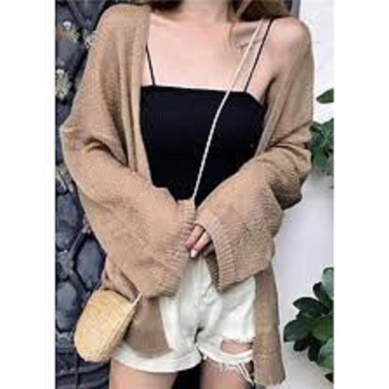 Áo Khoác Cardigan nữ, phong cách Hàn Quốc,mẫu hot 2021