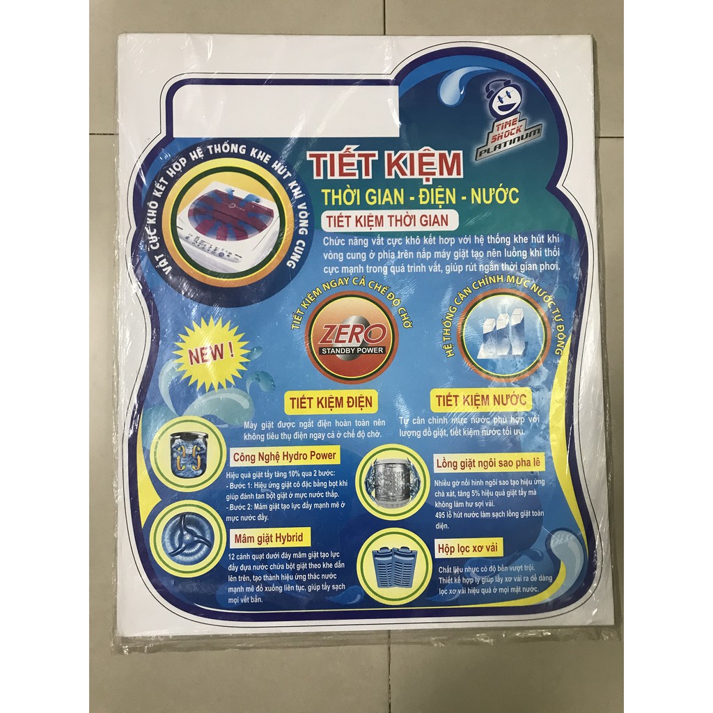 combo 10 tem dán máy giặt không ghi thương hiệu /  combo 10 miếng dán máy giặt không ghi thương hiệu (mẫu 1)