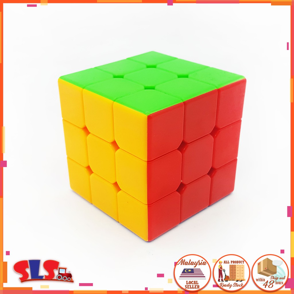 Khối Rubik 3x3 Đồ Chơi Rèn Luyện Trí Não Cho Bé