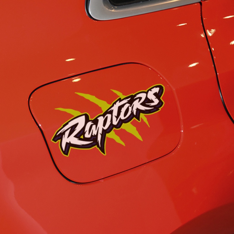 1 Đề Can Phản Quang Hình Móng Vuốt Quái Vật Cỡ Lớn 25 * 13.9cm Trang Trí Xe Hơi / Xe Máy