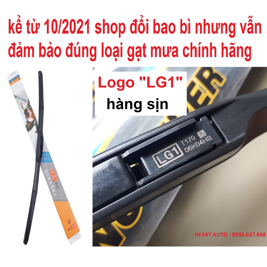 (BH 6 tháng) (Có Bảng Tra) Gạt Mưa Ba Khúc Nano Wiper Cao Cấp Siêu Bền, Siêu Sạch (Tặng Viên Sủi Rửa Kính)