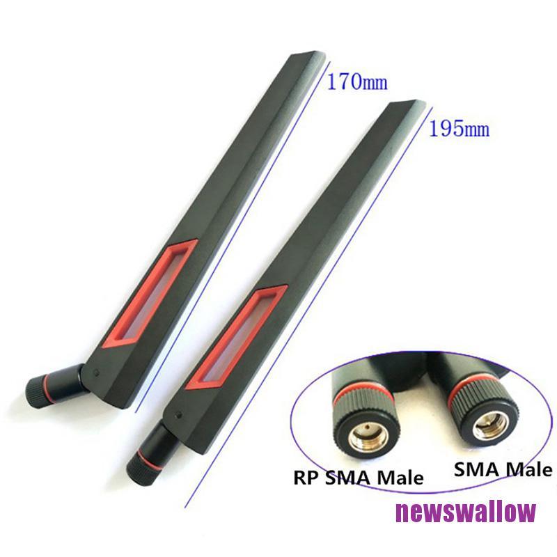 Bộ 2 Ăng Ten 10dbi 2.4g 5g 5.8g Rp Sma